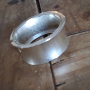 Silver cuff bracelet